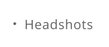 Portfolio of Headshots