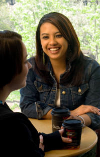 Students in Coffee Shop