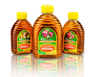 YS Bee Farms Honey Food Photography