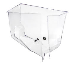 Clear Plastic Product Bin