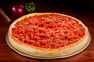 Chicago Stye Deep Dish Pizza