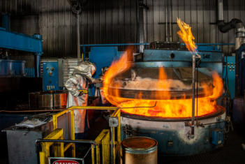 Heat Treating Large Gear