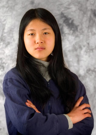 Headshot with Light Gray Canvas Background