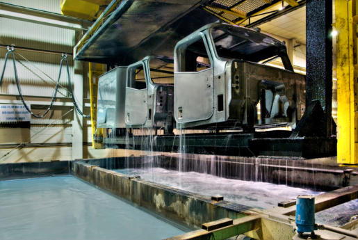 Truck Cab Galvanizing Process